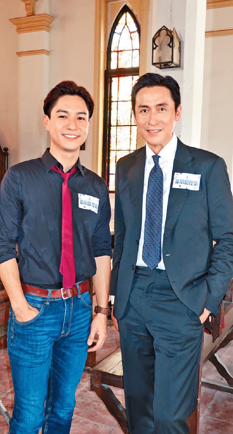 ■馬德鐘指吳偉豪演技大躍進，更祝福偉豪成為最年輕視帝。
