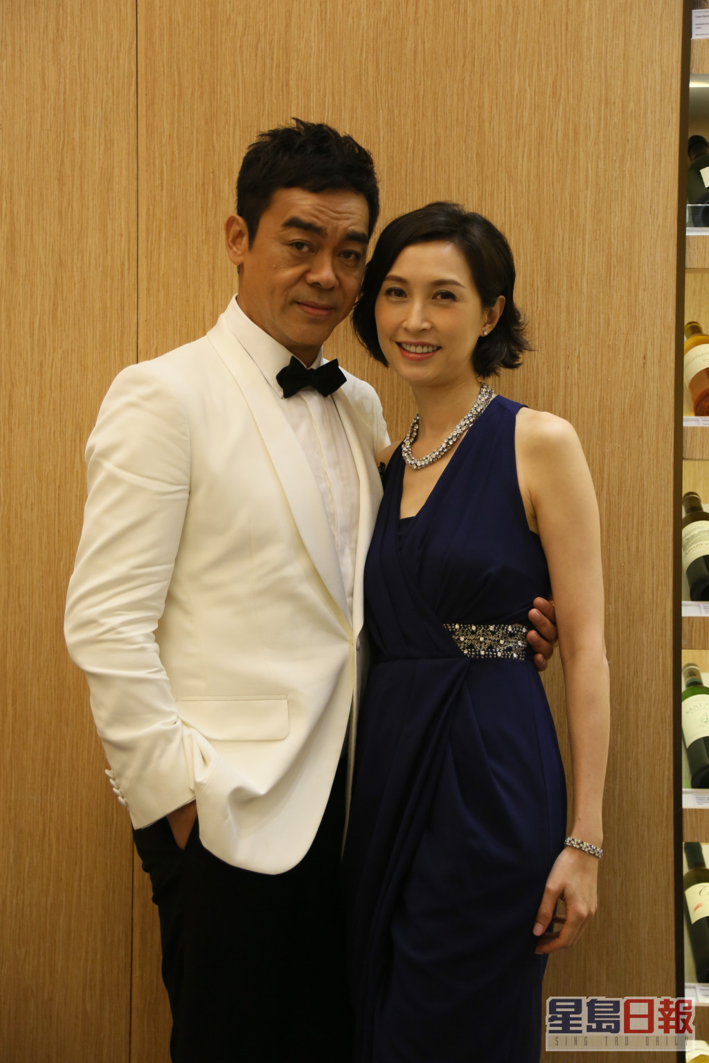 劉青雲與郭藹明相愛多年。