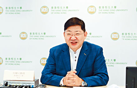 恒大校長何順文預計新學年收生人數會減少約一成，至二千人左右。
