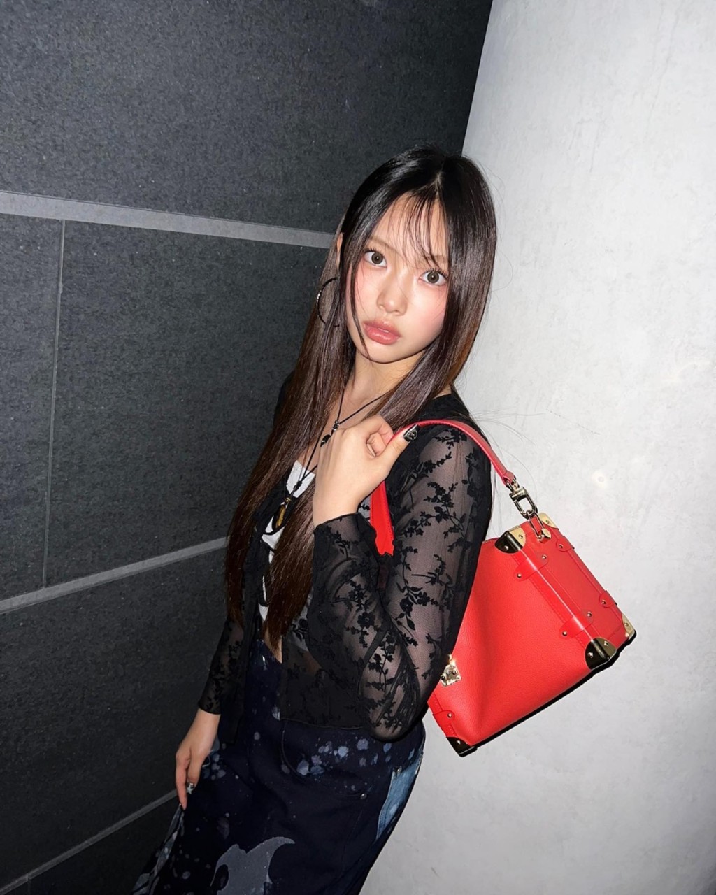 韓國歌手Hyein。 