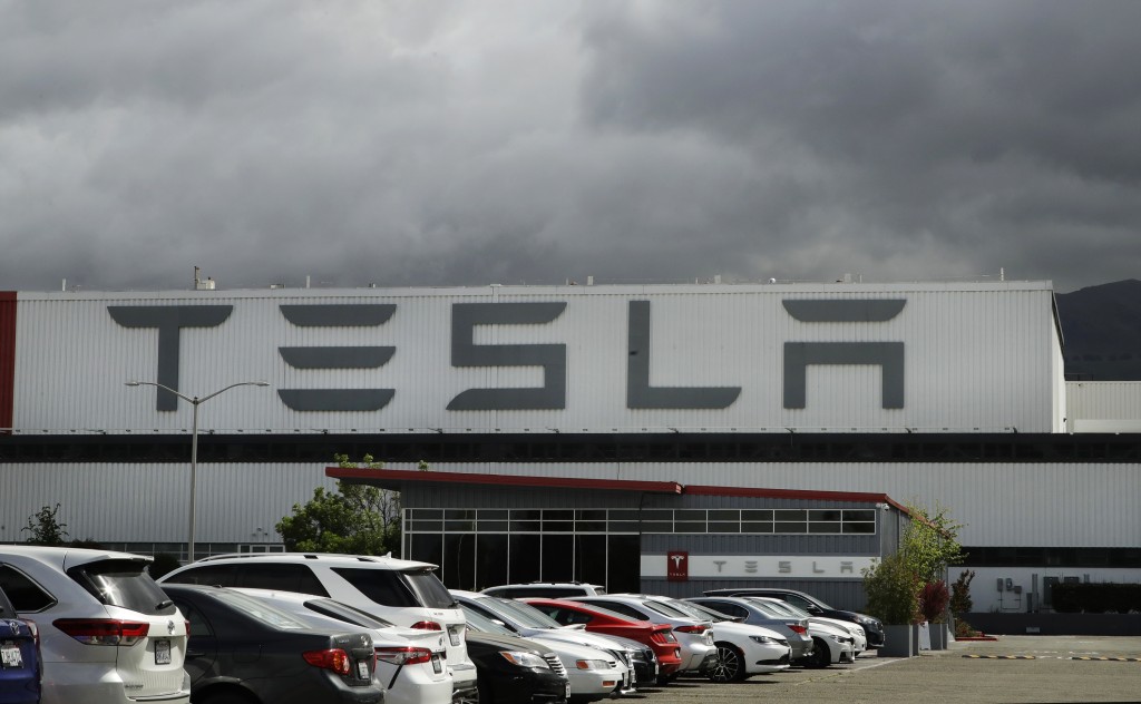 特斯拉（Tesla）加州佛利蒙特（Fremont）工廠。 美聯社