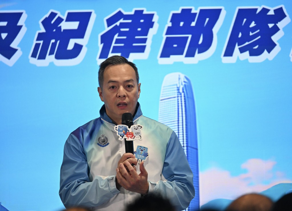 警務處處長周一鳴。 警務處處長周一鳴。