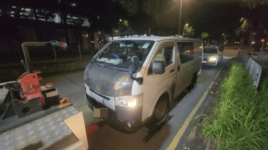 涉事貨Van。資料圖片 涉事貨Van。資料圖片