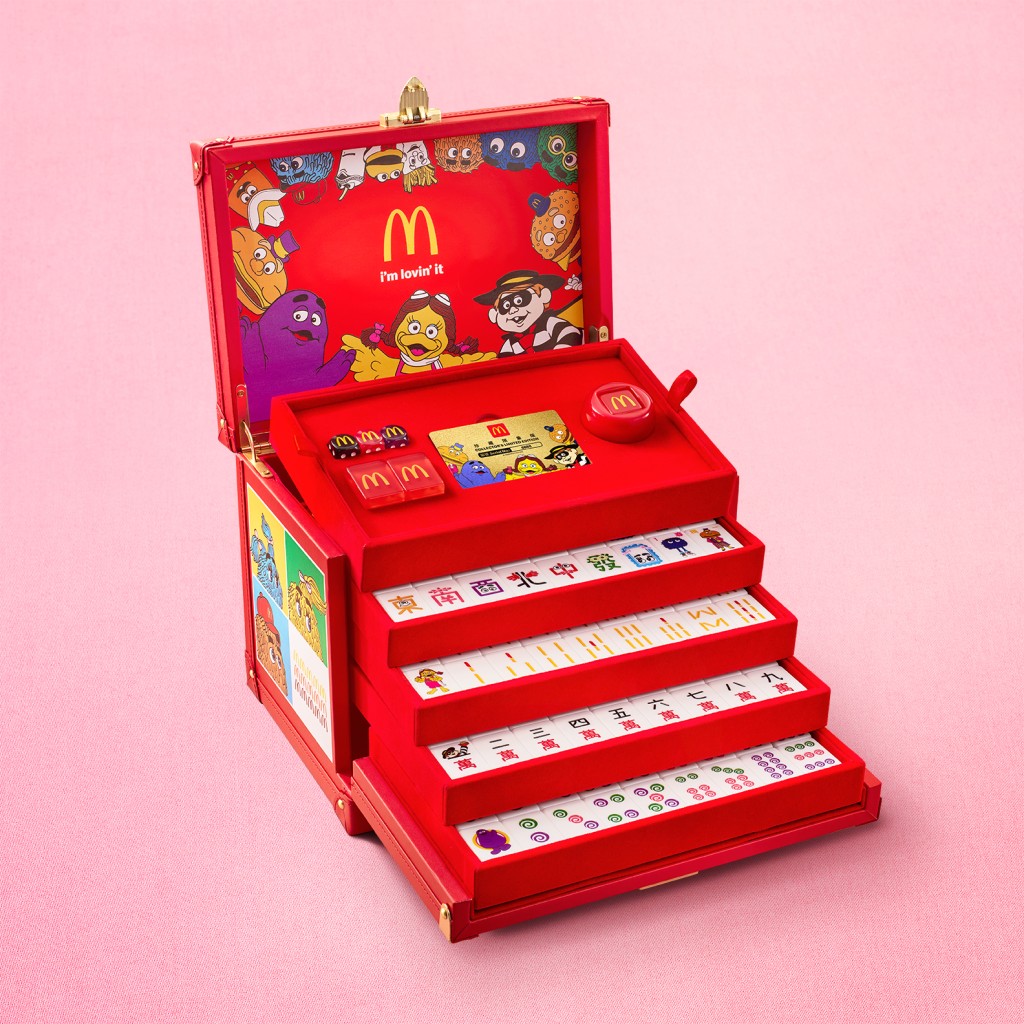 マクドナルド マージャン　ギフトボックス 香港　マカオ　50週年限定　麻雀正規品 香港 マクドナルド 50周年限定麻雀セット｜Yahoo!フリマ（旧