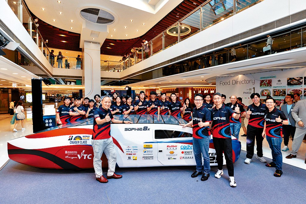 最新一代的SOPHIE 8x將遠赴澳洲參加2025年「世界太陽能車挑戰賽」。