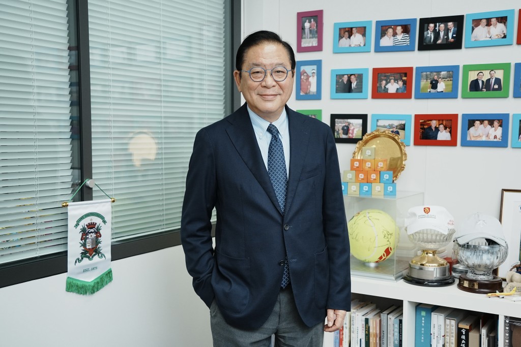 現年73歲的經民聯商界（第一）林健鋒宣布不再參選。
