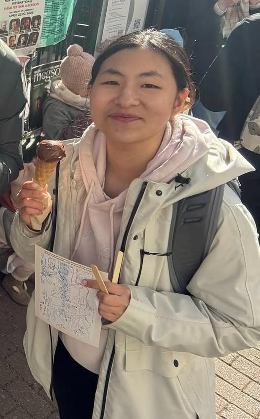 留學英國的23歲香港女生林雅柔。家屬提供圖片 留學英國的23歲香港女生林雅柔。家屬提供圖片