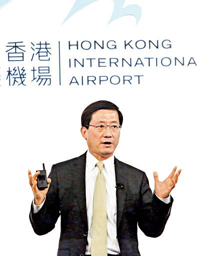 機管局行政總裁林天福。（資料圖片）