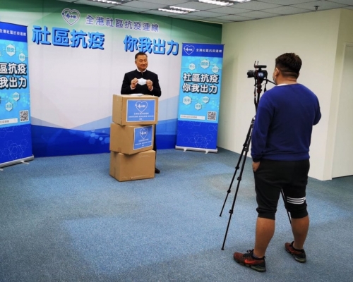全港社區抗疫連線總召集人陳振彬。