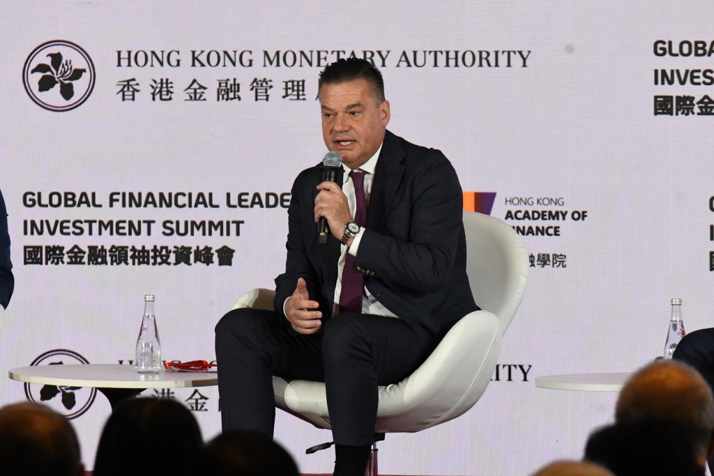 安聯投資行政總裁Tobias C. Pross。 何健勇攝