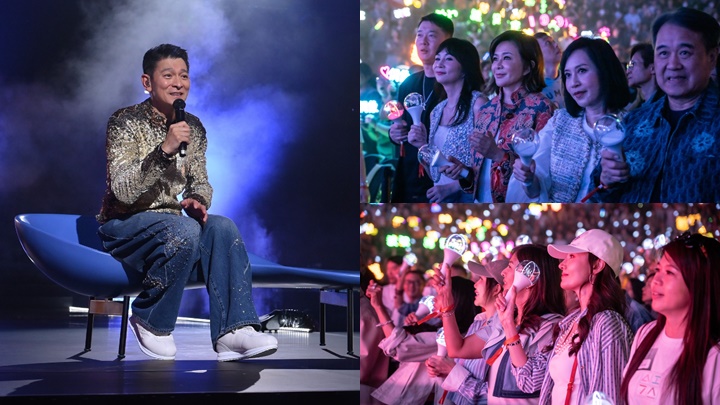 劉德華5000粉絲見證偶像真情哽咽 兩大美人關之琳及李嘉欣狂揈應援物