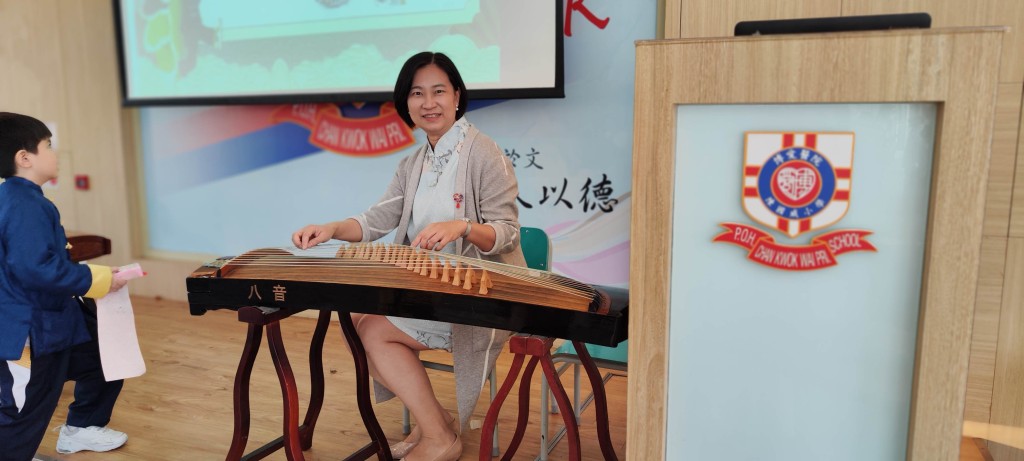 博愛醫院陳國威小學韋淑貞校長（圖片來源：受訪學校提供）