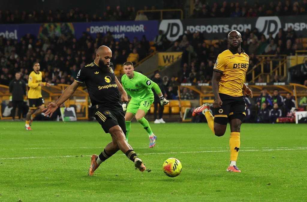 麥比奧莫今季英超累積6球，是曼聯的首席射手。路透社