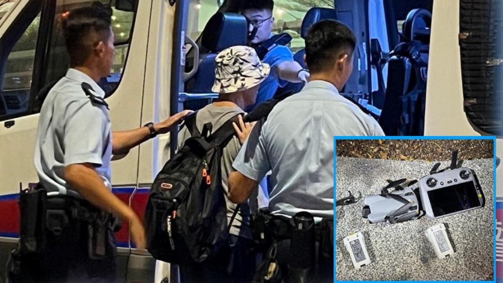 全運會｜7旬翁維園放飛無人機 涉兩罪被捕