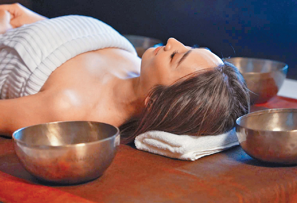 ■高Ling体验完颂钵后，压力减轻不少。