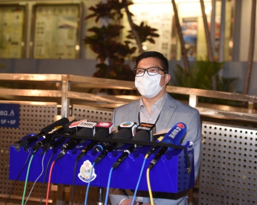 鄧炳強指,警方不會理會被捕人的背景。