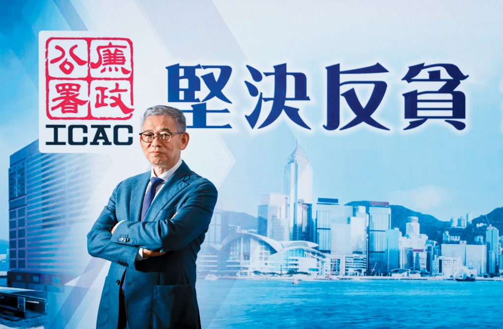 胡英明直指「若要建設安全的國家，必須有廉潔的DNA」。