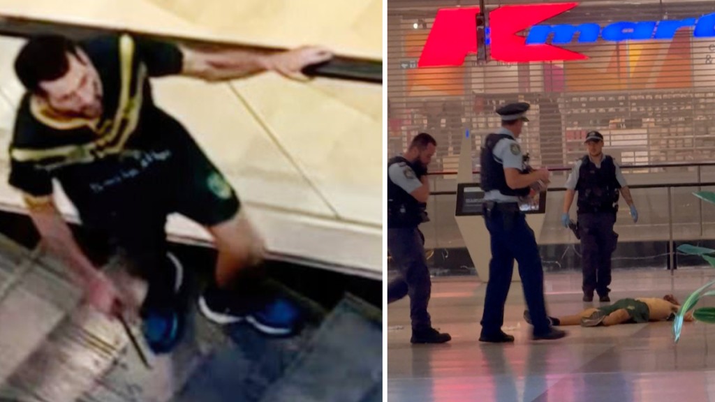 悉尼商場斬人事件的兇手被警員當場擊斃。