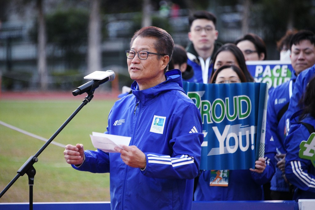 財政司司長陳茂波。陳浩元攝