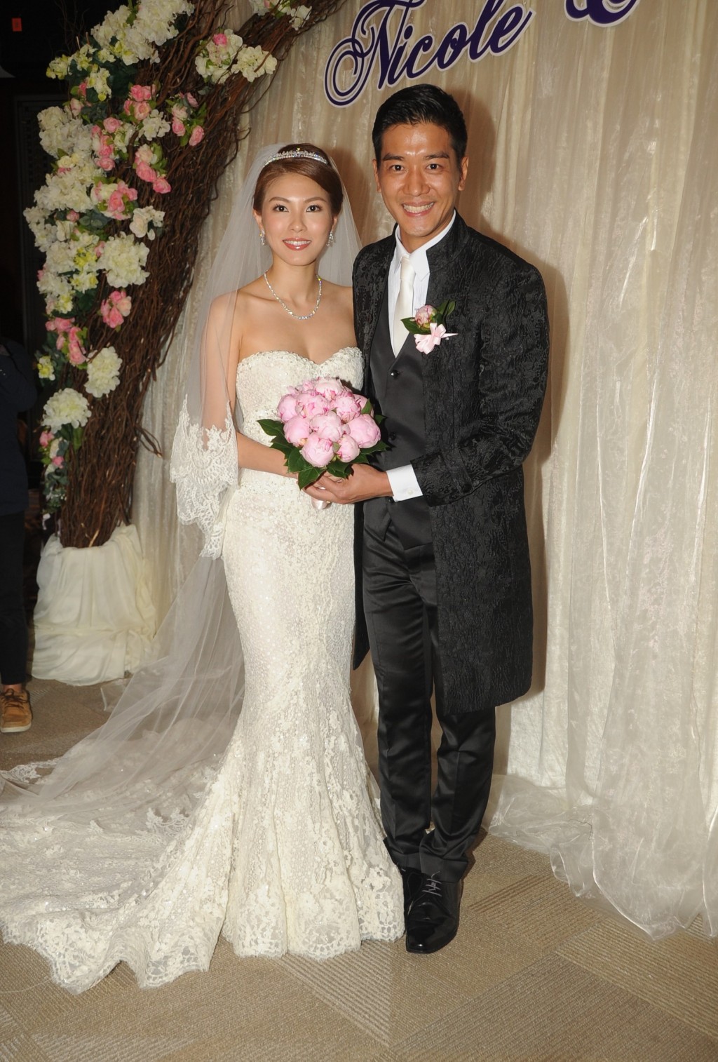 黎诺懿与2007年落选港姐李洁莹2014年结婚。
