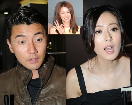 洪永城真大膽,好在女友唐詩詠又開通又大方。