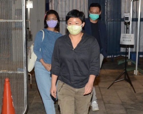 港台編導蔡玉玲「查車牌」被捕。資料圖片
