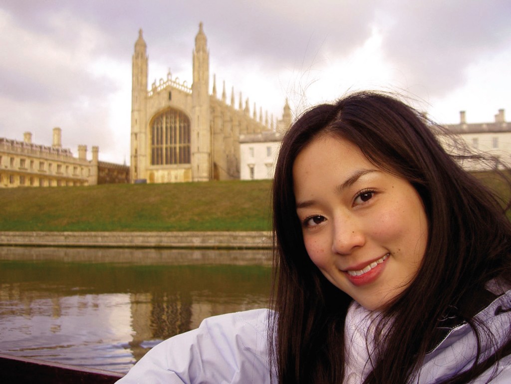 徐子淇曾往英国留学。