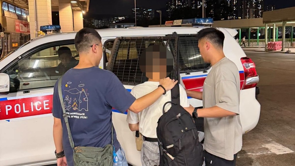 青衣站女子被非礼 警查天眼拘同区56岁男