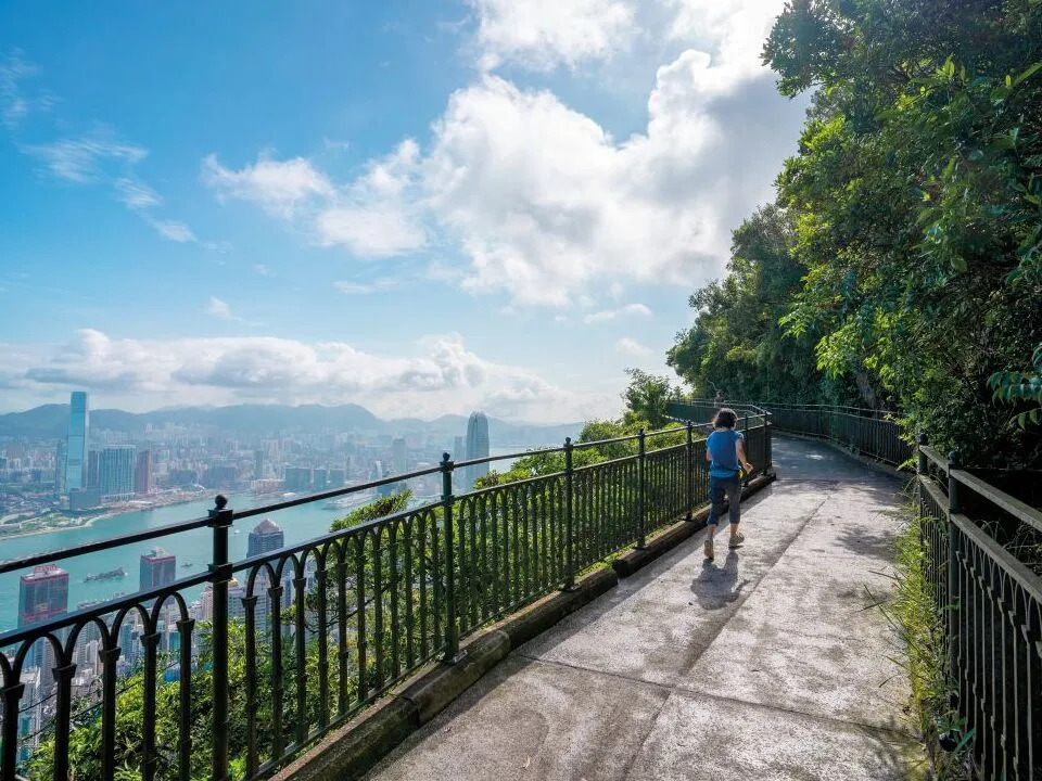 低難度行山路線1：山頂盧吉道環山徑