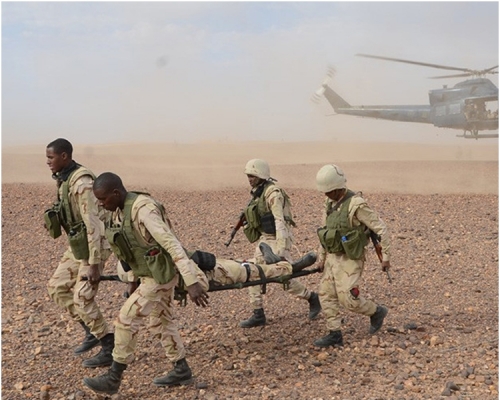 今次是首次有美軍在尼日爾陣亡。美軍資料圖片
