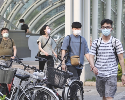 台灣今增486宗本地確診個案。AP資料圖片