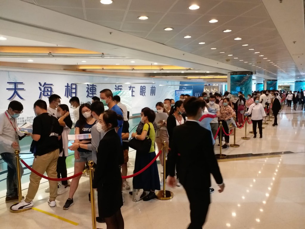 SEA TO SKY收逾3000票,參觀紛現人流。