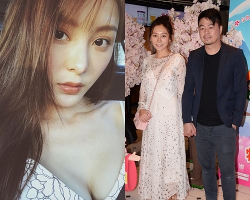何佩瑜、翁子光被指感情轉淡，情海翻波。
