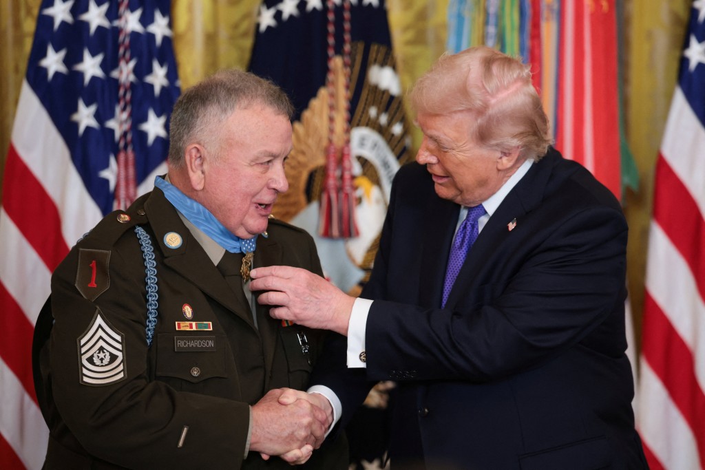 特朗普概述美國在伊朗行動的四大目標。路透社