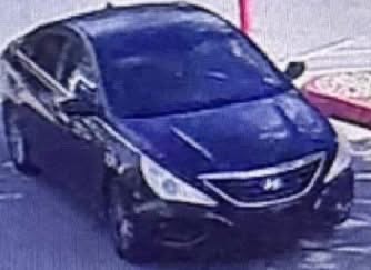 警方公布涉案汽车。 Austin Police Department