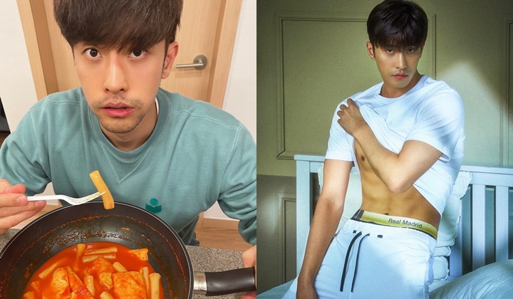 成勛自認宅男鍾意食,但又好快減到磅,令人羡慕。