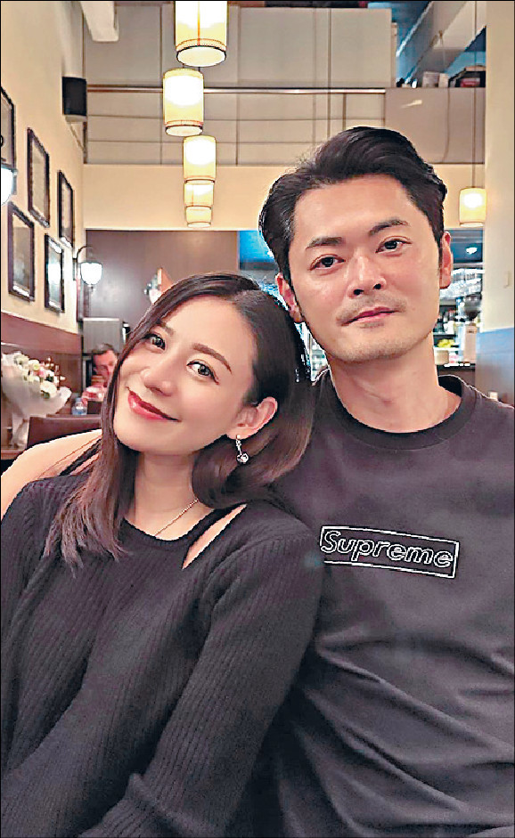 ■江若琳前日與老公蕭唯展到澳門玩慶祝情人節。 ■江若琳前日與老公蕭唯展到澳門玩慶祝情人節。