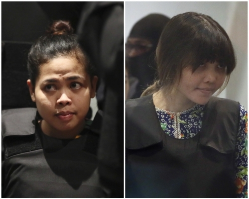 段氏香(左)和艾莎。AP