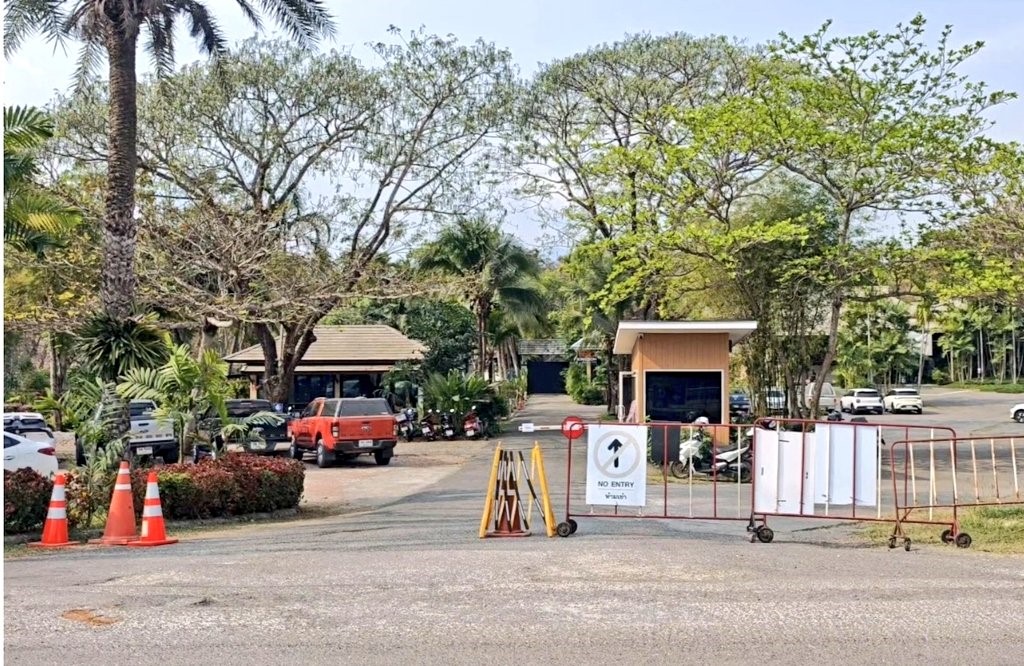 涉爆疫的虎園已暫時封閉。Ｘ