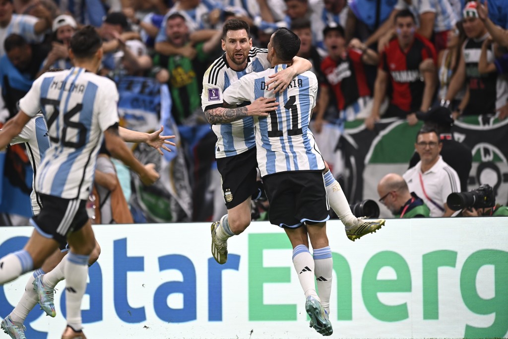 阿根廷如落败肯定出局。AP