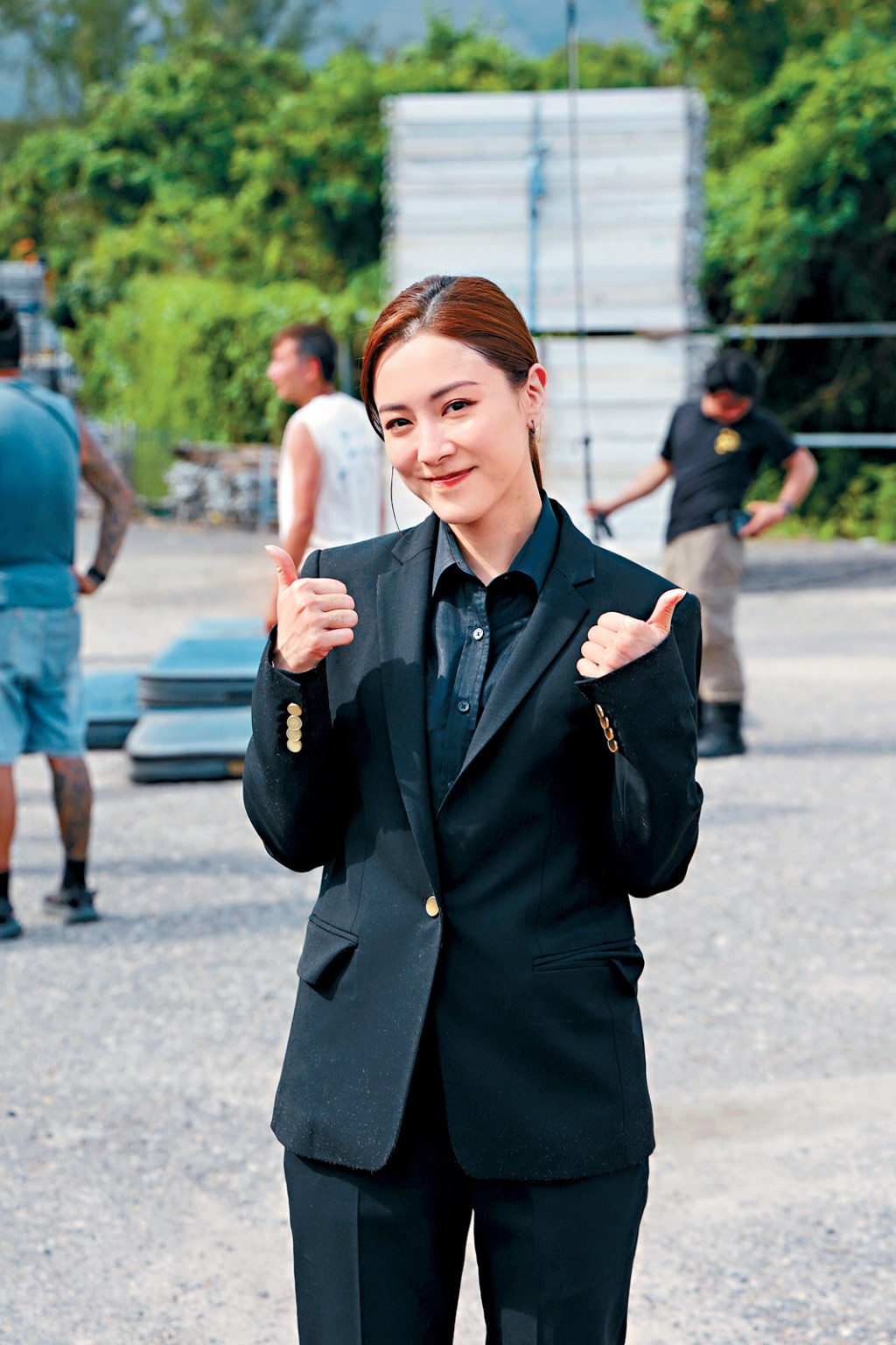 王敏奕自爆平日不玩過山車和跳樓機等機動遊戲。