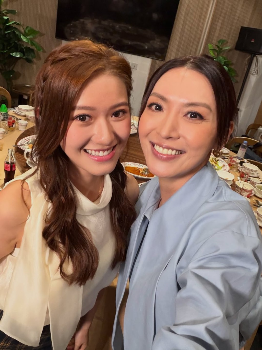 李澤欣與陳煒合照。