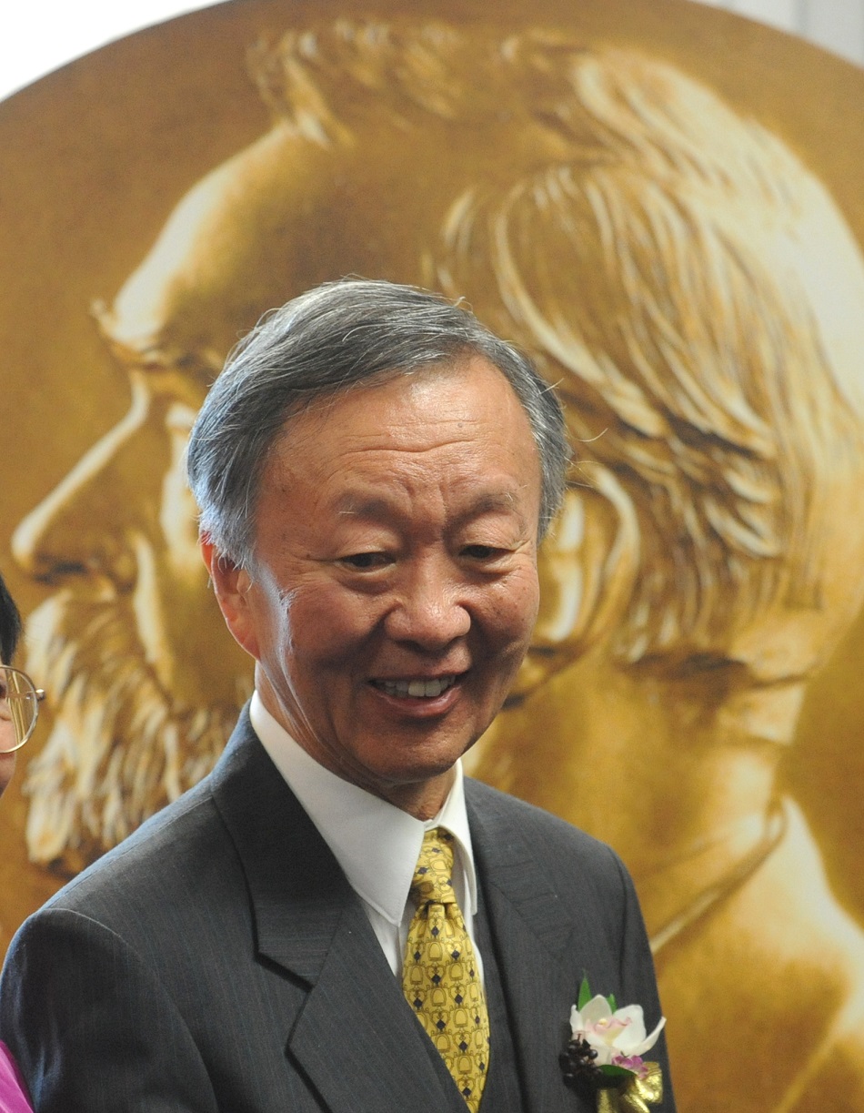 諾貝爾物理學獎得主兼前中文大學校長高錕。資料圖片