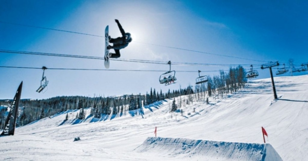 雪板愛好者可在Aspen Snowmass玩得樂而忘返。