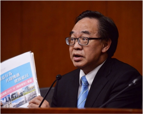 盧偉國表示,會上向林太提出225項政策建議,對方反應非常積極。