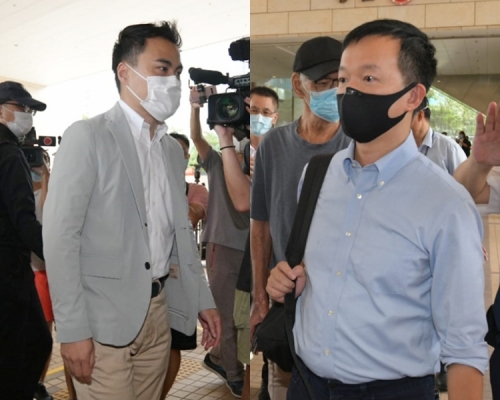 陳志全(右)；郭偉強(左)。