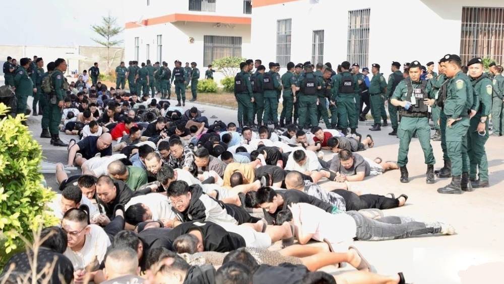 柬埔寨今日大規模清剿電詐行動。 柬中時報