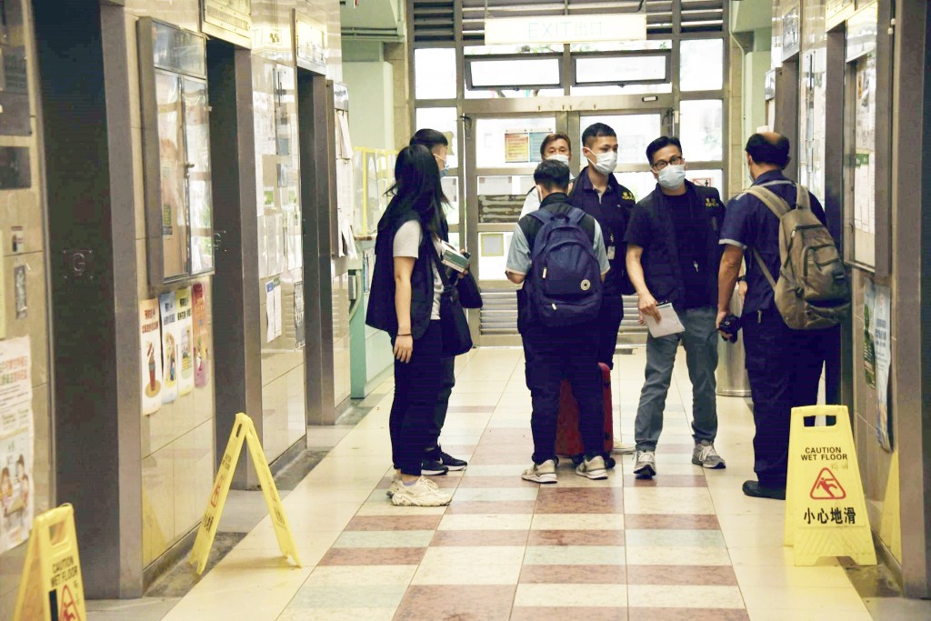警方到場調查。