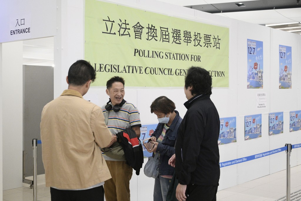 市民普遍對新投票站觀感良好。 市民普遍對新投票站觀感良好。