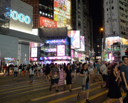 銅鑼灣崇光百貨。資料圖片